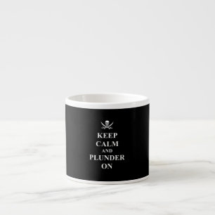 Ruhe und Plunder behalten Espressotasse