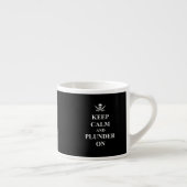 Ruhe und Plunder behalten Espressotasse (Rechts)