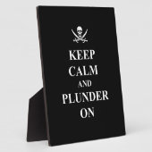 Ruhe und Plunder behalten Fotoplatte (Seite)