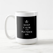 Ruhe und Plunder behalten Kaffeetasse (Links)
