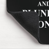Ruhe und Plunder behalten Mousepad (Ecke)