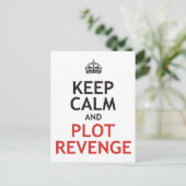 Ruhe und Praxisräche behalten Postkarte (Stehend Vorderseite)