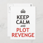 Ruhe und Praxisräche behalten Postkarte (Vorne/Hinten)