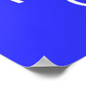 Ruhe und PRAY auf Plakat behalten (Ecke)