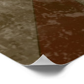 Ruhe und Reisen behalten Poster (Ecke)