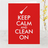 Ruhe und Sauberkeit auf dem Zimmer individuell beh Karte (Gelbe Blume)