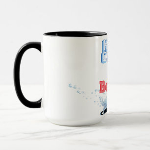 Ruhe und Schlag im Koronavirus behalten Tasse