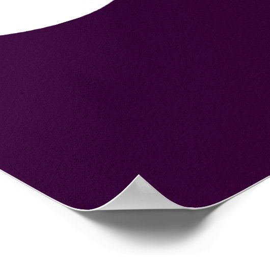 Ruhe und Schwenken behalten - alle Farben Poster (Ecke)