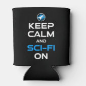 Ruhe und Sci-Fi behalten Dosenkühler (Rückseite)