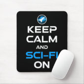 Ruhe und Sci-Fi behalten Mousepad (Mit Mouse)
