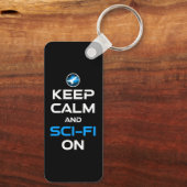 Ruhe und Sci-Fi behalten Schlüsselanhänger (Rückseite)