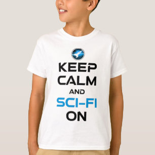 Ruhe und Sci-Fi behalten T-Shirt