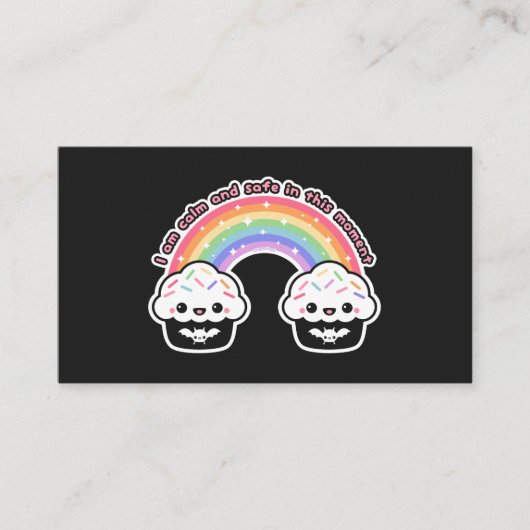 Ruhe und sicherer Standard, 3,5 Zoll x 2,0" Visite Visitenkarte (Vorderseite)