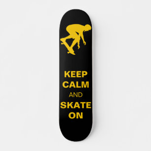 Ruhe und Skate behalten Skateboard