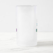 Ruhe und Sommer behalten Mattglas Bierglas (Mittel)