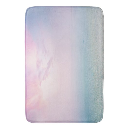 Ruhe und Sonnenuntergang Badematte (Vorderseite Vertikal)