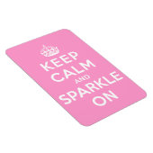 Ruhe und Sparkle auf behalten Magnet (Rechte Seite)