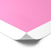 Ruhe und Sparkle auf behalten Poster (Ecke)