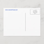 Ruhe und Spiel auf der Postkarte behalten (Rückseite)