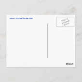 Ruhe und Spiel auf der Postkarte behalten (Rückseite)