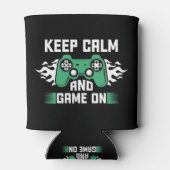 Ruhe und Spiel behalten Dosenkühler (Rückseite)