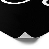 Ruhe und Spiel behalten Poster (Ecke)