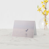 Ruhe und Stille Karte (Gelbe Blume)