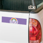 Ruhe und Stolz behalten | Gay Pride Monat Autoaufkleber (Auf Lkw)