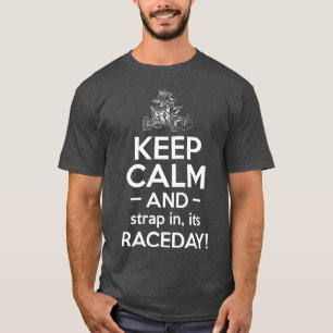 Ruhe und Strap in seinem Raceday Quad Bike Rider b T-Shirt