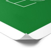 Ruhe und Studienökonomie behalten Poster (Ecke)