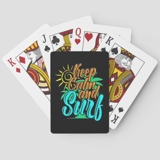Ruhe und Sulf behalten Spielkarten (Rückseite)