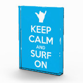 Ruhe und Surfen behalten Fotoblock (Rechts)