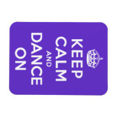Ruhe und Tanz behalten Magnet (Horizontal)