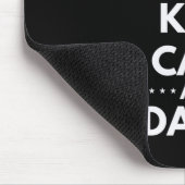Ruhe und Tanz behalten Mousepad (Ecke)