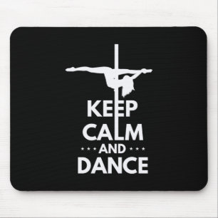 Ruhe und Tanz behalten Mousepad