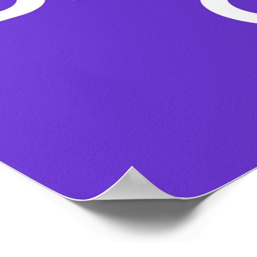 Ruhe und Tanz behalten Poster (Ecke)