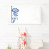 Ruhe und Tauchen behalten Banner (Insitu)