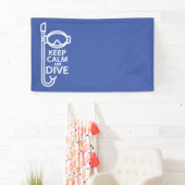 Ruhe und Tauchen behalten Banner (Insitu)