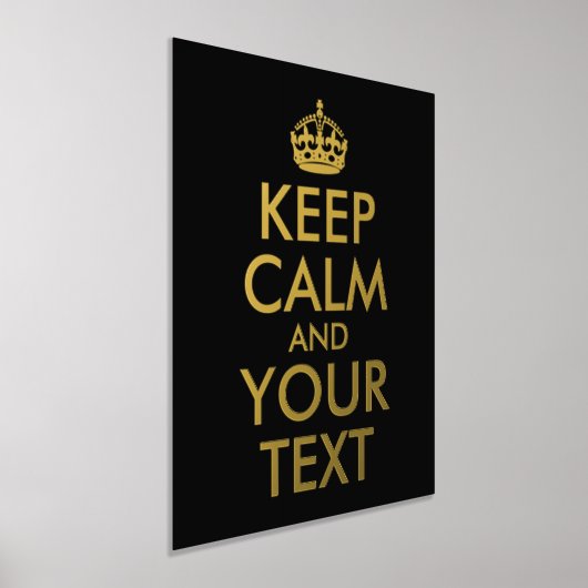 Ruhe und Text behalten Foliendrucke (Ablage )