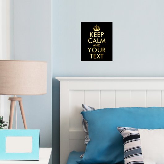 Ruhe und Text behalten Foliendrucke (In Situ (Schlafzimmer))