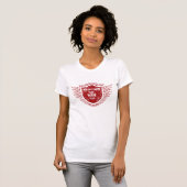 Ruhe und Text behalten T-Shirt (Vorne ganz)