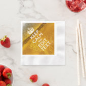 Ruhe und Text für Cooles Bier behalten Serviette (Beispiel)