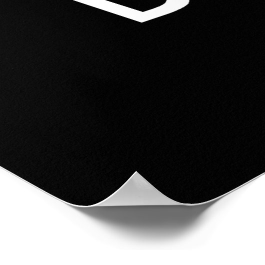 Ruhe und Trommel auf Druck oder Plakat behalten (Ecke)