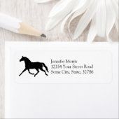 Ruhe und Trot auf Pferden behalten (Insitu)