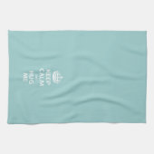 Ruhe und Umarmung behalten Handtuch (Horizontal)
