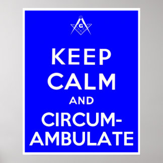 Ruhe und Umwälzung behalten Poster