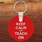 Ruhe und Unterricht am Schlüsselanhänger behalten (Vorderseite)