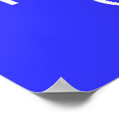 Ruhe und Unterricht auf Plakat behalten (Ecke)
