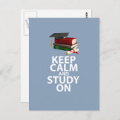 Ruhe und Untersuchung auf Motivierend Originaldruc Postkarte (Vorne/Hinten)