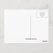 Ruhe und Untersuchung auf Motivierend Originaldruc Postkarte (Rückseite)